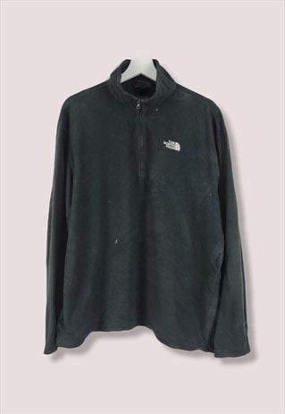 Vintage The North Face Fleece QuarterZip in Black L