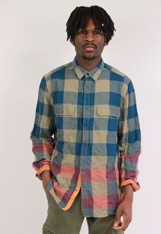 VINTAGE FRENCH CONNECTION FLANNEL SHIRT