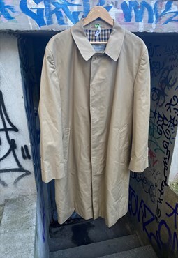 Aquascutum Vintage Beige Trench Made in England