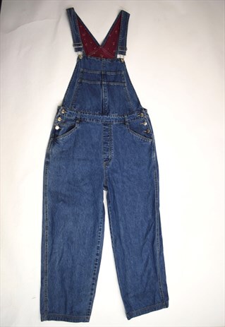 VINTAGE 90S CHEROKEE BLUE DENIM DUNGAREES