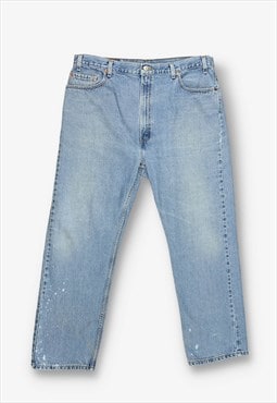 Vintage 80s levi's 505 straight leg jeans blue w42 BV20516 