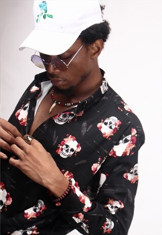 SKULL PRINT SHIRT