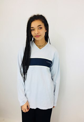 VINTAGE TOMMY HILFIGER EMBROIDERED T SHIRT