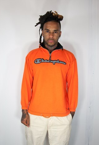 CHAMPION EMBROIDED VINTAGE SWEATSHIRT