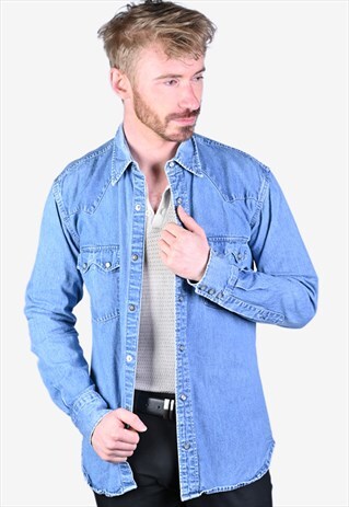 Sawtooth Denim Shirt