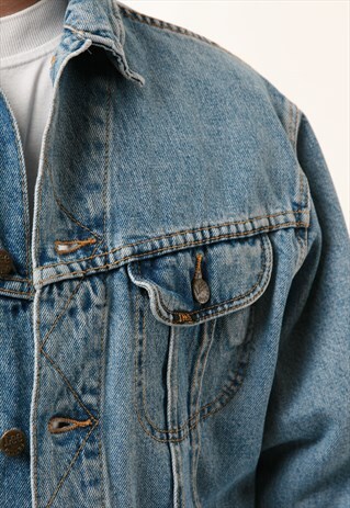 90S VINTAGE LEE OLDSCHOOL JEANS DENIM JACKET 15077