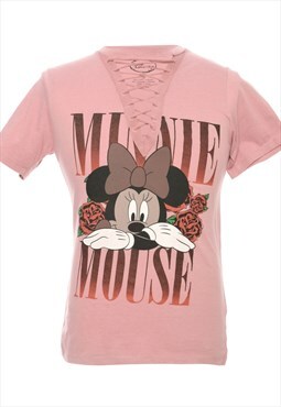 Disney Mickey Mouse Cartoon T-shirt - S