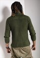 VINTAGE TOMMY HILFIGER RIB KNIT JUMPER GREEN (RL)