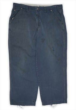Vintage Levis Navy Trousers Womens