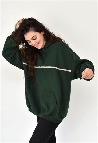 G&G UNISEX FOREST STRIPE RIBBON HOODIE