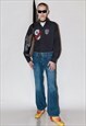 90'S VINTAGE ICONIC STREETSTYLE STRAIGHT JEANS IN DARK WASH