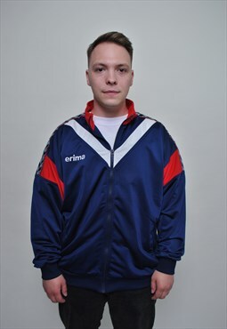 90s festival jacket, multicolor sport jacket sport suit top