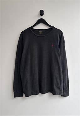 Ralph Lauren Gray Longsleeve Tee Shirt