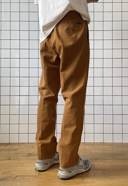 Vintage BURBERRY Pants Suit Trousers Brown 