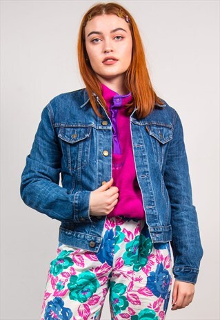 VINTAGE 90'S LEVI'S DARK BLUE DENIM JACKET
