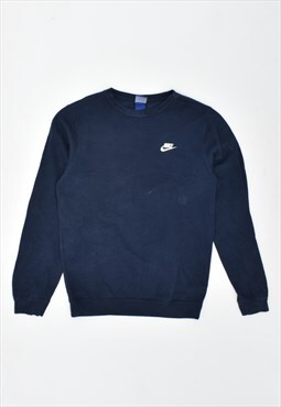 Vintage 90's Nike Sweatshirt Jumper Navy Blue