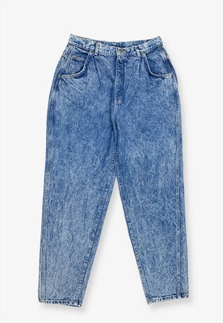 Vintage LEE Tapered Mom Jeans Acid Wash Blue W32 L32 BV14726