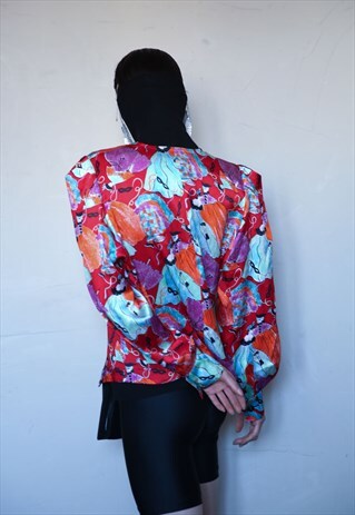 RARE 80S VINTAGE YSL YVES SAINT LAURENT MASQUERADE SHIRT