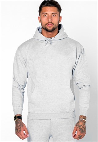 54 FLORAL SUPREME STAPLE HOODY - HEATHER GREY