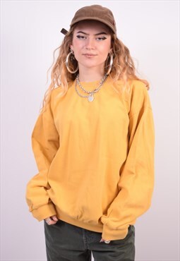 Vintage Lacoste Sweatshirt Jumper Yellow
