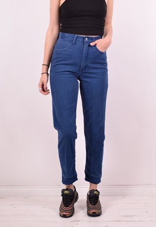 GUESS WOMENS VINTAGE JEANS W28 L28 BLUE 90S