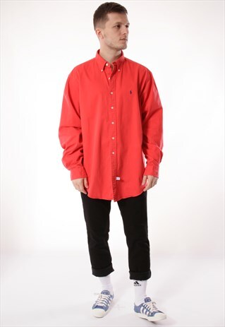 90S VINTAGE RARE RALPH LAUREN SHIRT 13215