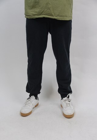 VINTAGE NIKE NAVY TRACKSUIT BOTTOMS