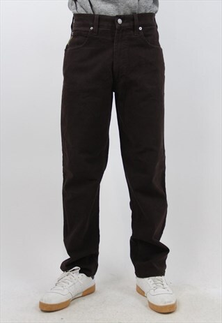 VINTAGE ARMANI BROWN JEANS