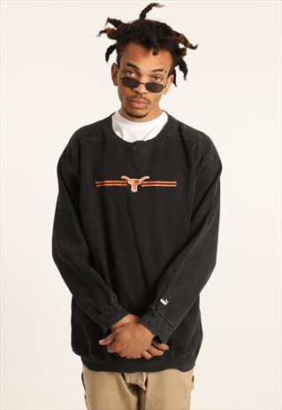 VINTAGE PUMA EMBROIDERED SWEATSHIRT