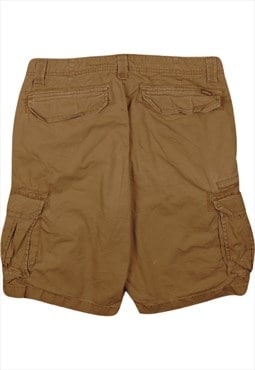 Vintage 90's Lee Shorts Cargo Pockets Tan