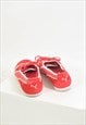 VINTAGE 00S PUMA BALLET SHOES IN RED