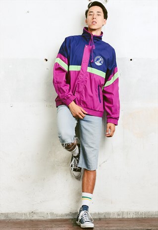 VINTAGE 90S WINDBREAKER SAILING JACKET