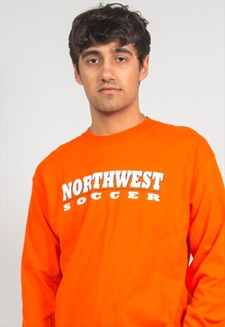 NORTHWEST SOCCER ORANGE LONG SLEEVE T-SHIRT