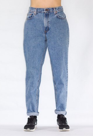 VINTAGE PLUS SIZE TAPERED LEG MOM JEANS UK28 - UK 34