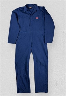 Vintage Dickies Blue Overalls Workwear Mens Small