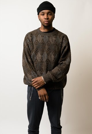 VINTAGE PATTERNED JUMPER