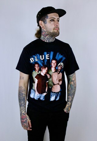 RETRO BLUE TEE