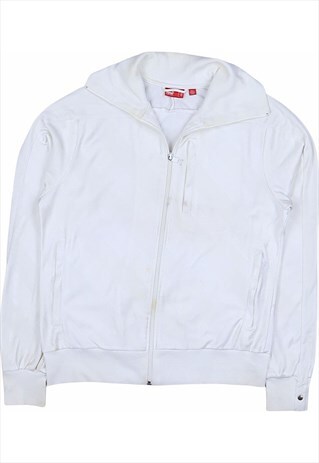 Puma 90's Zip Up Fleece Medium White