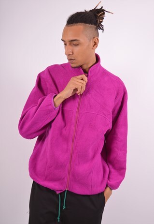 VINTAGE LOTTO FLEECE JACKET PURPLE