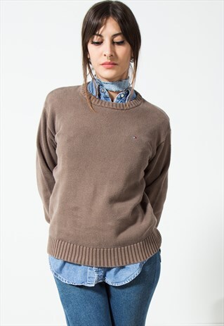 VINTAGE TOMMY HILFIGER KNIT JUMPER / S259