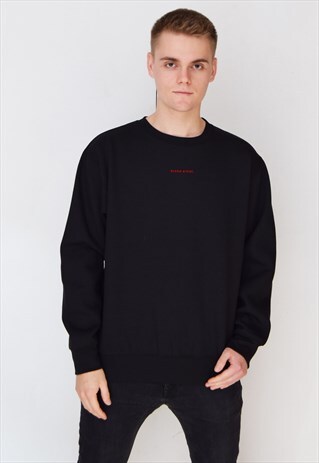 BLACK BROKE ARTIST (RED) SWEATSHIRT