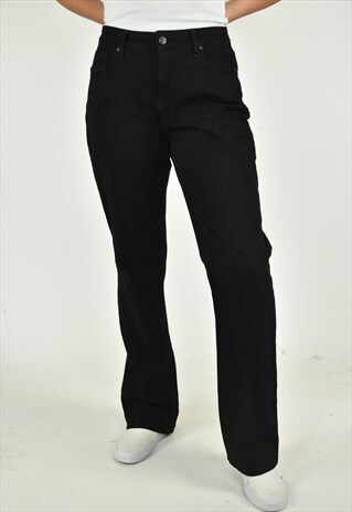 VINTAGE 90'S NOT YOUR DAUGHTER'S JEANS BLACK JEANS SIZE 12
