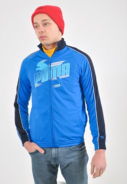 Vintage PUMA track jacket in blue