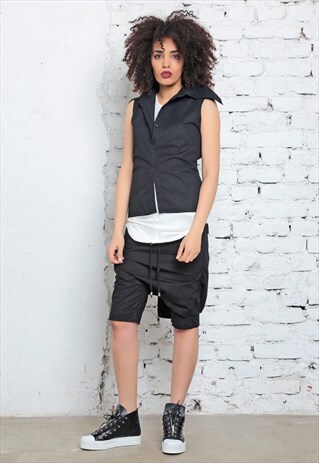 BLACK SHORTS/WOMEN PANTS