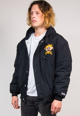 90'S VINTAGE MLB PITTSBURGH PIRATES PADDED COAT JACKET