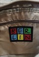 VINTAGE 90S BEIGE BERLIN BAG