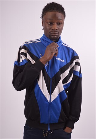 VINTAGE ADIDAS TRACKSUIT TOP JACKET MULTI