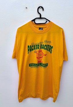 Vintage Tampa bay packers orange T-shirt large 1994