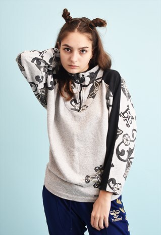 90'S RETRO ATHLEISURE SPORTS SWEATSHIRT JUMPER