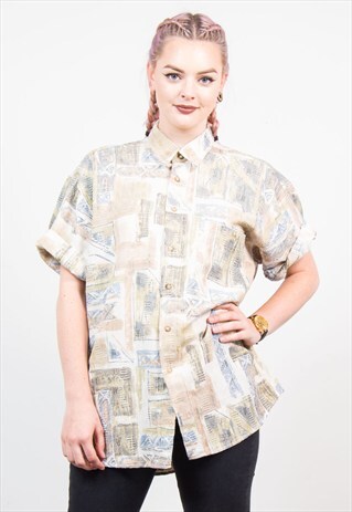 VINTAGE OVERSIZE SHORT SLEEVE SHIRT